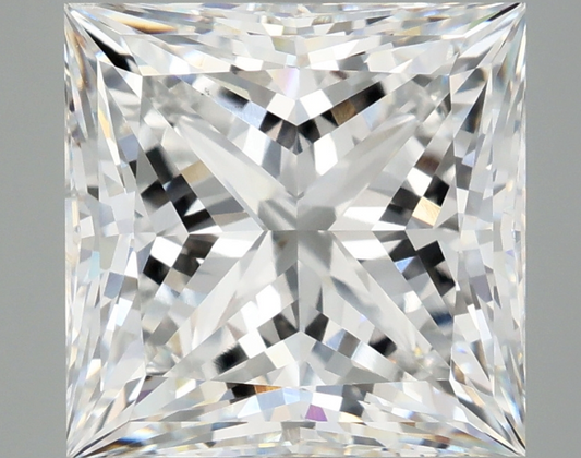 5  Carat Princess Cut Lab Grown Diamond IGI Certified