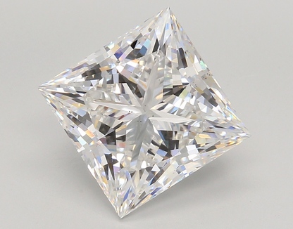 5 CT Princess Cut Lab Grown Diamond IGI Certified