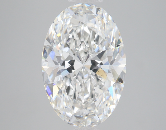 4 CT Oval Cut Lab-Grown Diamond IGI Certified