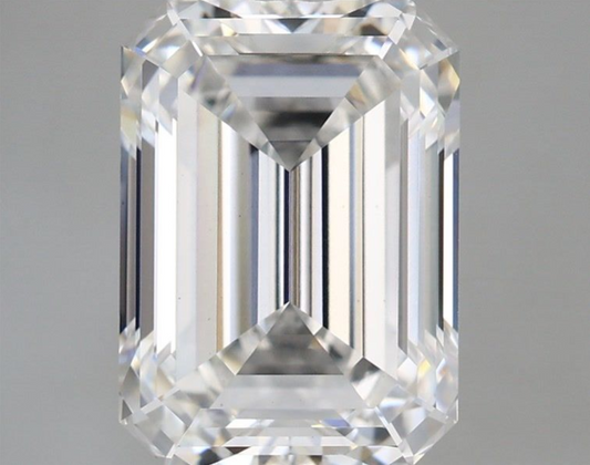 5 CT Emerald Cut Lab Grown Diamond IGI Certified