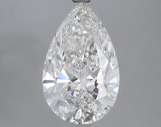 4 CT Pear Cut Lab Grown Diamond IGI Certified