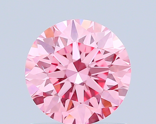 1.CT Fancy Pink Lab-Grown Diamond IGI Certified