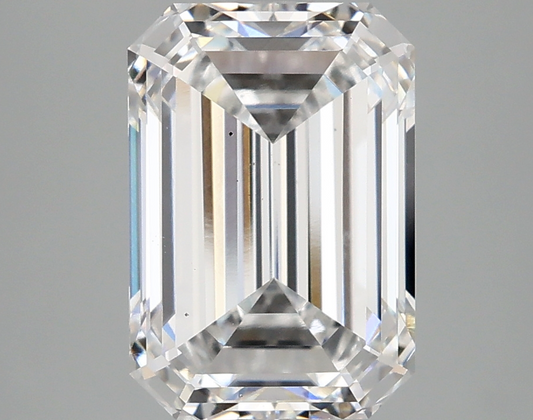3CT Emerald Cut Lab Grown Diamond IGI Certified