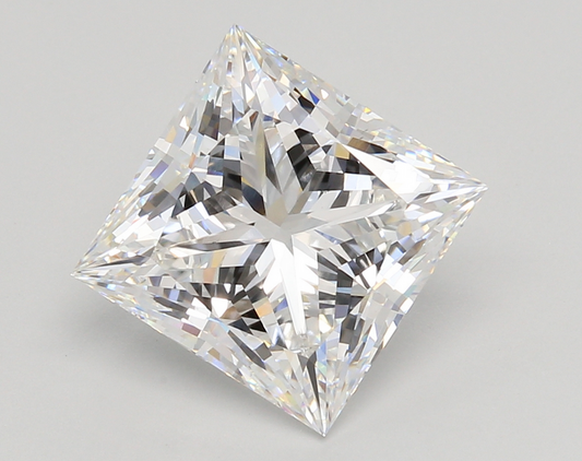 5 CT Princess Cut Lab Grown Diamond IGI Certified