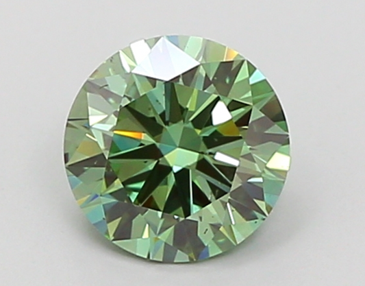 1 CT Fancy Green Lab-Grown Diamond IGI Certified