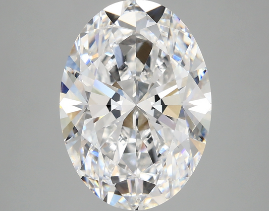 4 CT Oval Cut Lab-Grown Diamond IGI Certified
