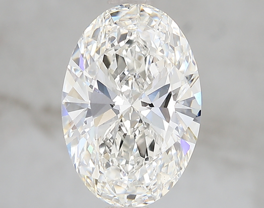 3 CT Oval Cut Lab-Grown Diamond IGI Certified