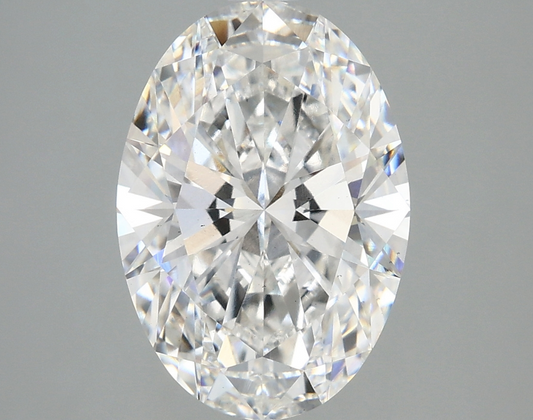 4 CT Oval Cut Lab-Grown Diamond IGI Certified