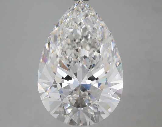 5 CT Pear Cut Lab Grown Diamond IGI Certified