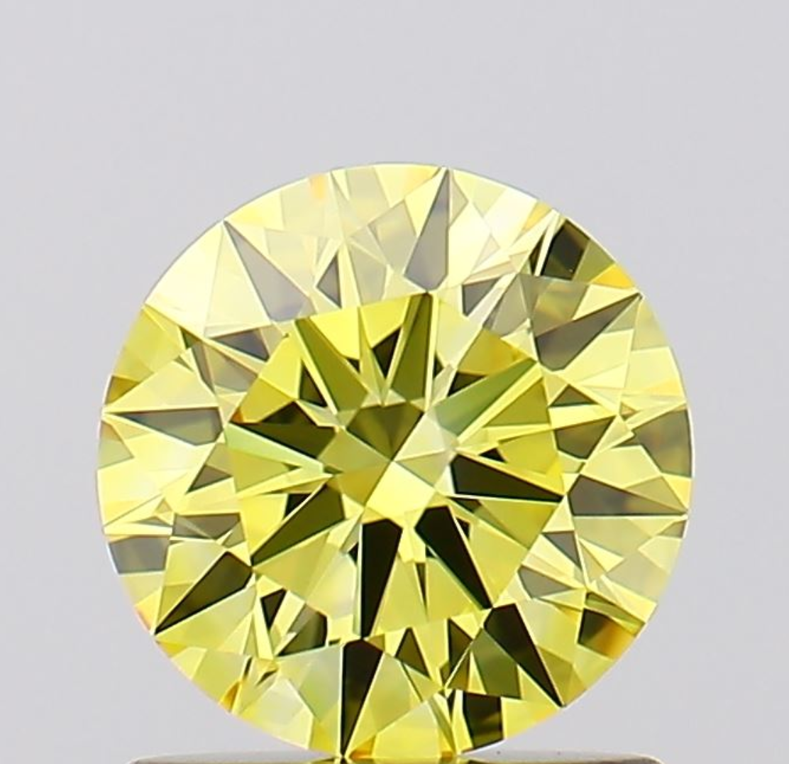 1  Carat Round Cut Lab Grown Diamond IGI Certified