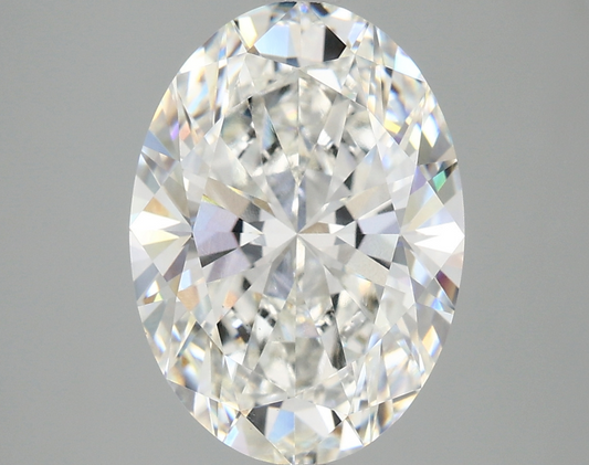 4 CT Oval Cut Lab-Grown Diamond IGI Certified