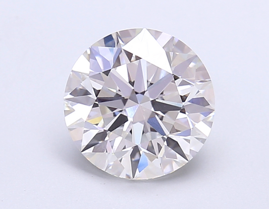 2 CT Round Cut Lab-Grown Diamond IGI Certified
