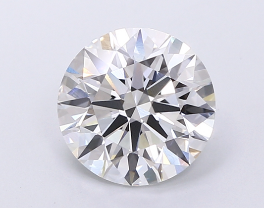 2 CT Round Cut Lab-Grown Diamond IGI Certified