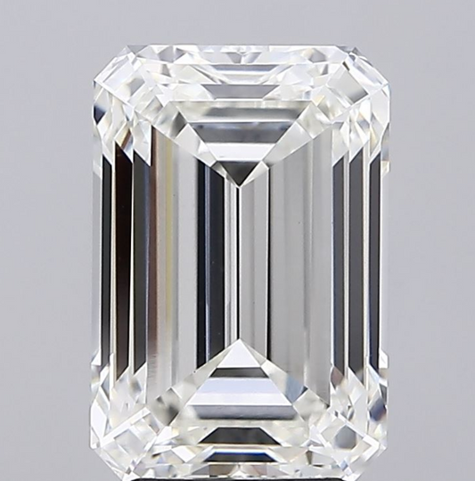 5 CT Emerald Cut Lab Grown Diamond IGI Certified