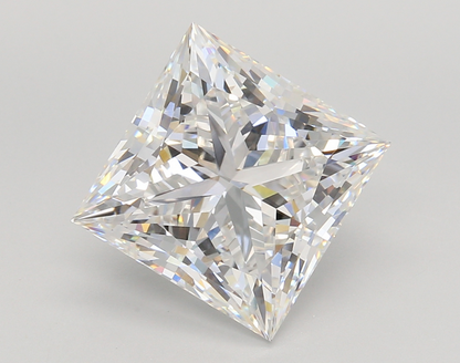 5 CT Princess Cut Lab Grown Diamond IGI Certified