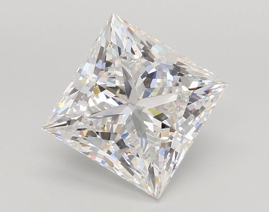 5 CT Princess Cut Lab Grown Diamond IGI Certified