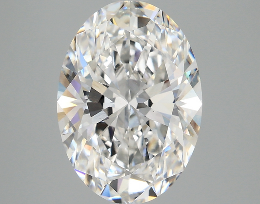 4 CT Oval Cut Lab-Grown Diamond IGI Certified