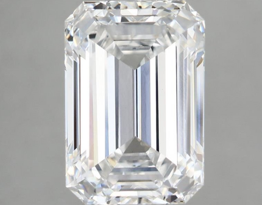 5 CT Emerald Cut Lab Grown Diamond IGI Certified
