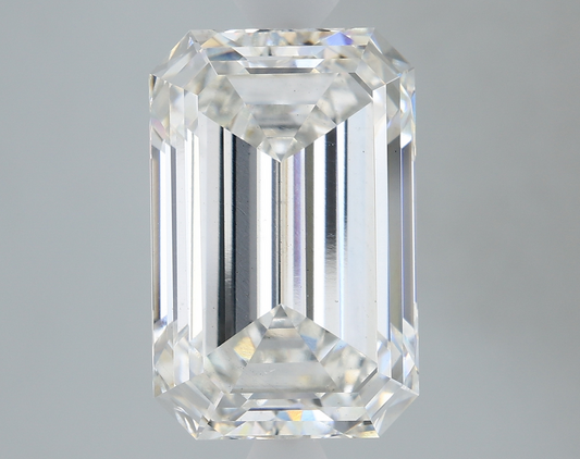 5 CT Emerald Cut Lab Grown Diamond IGI Certified