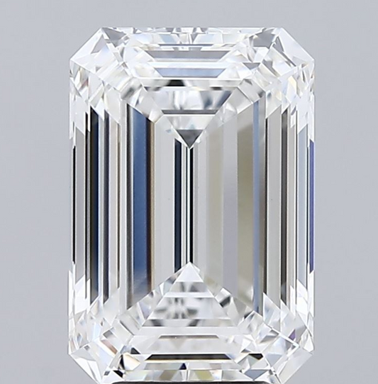 5 CT Emerald Cut Lab Grown Diamond IGI Certified