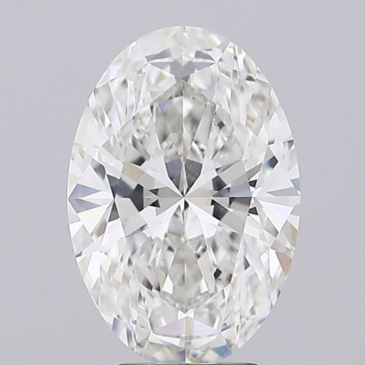 4 CT Oval Cut Lab-Grown Diamond IGI Certified