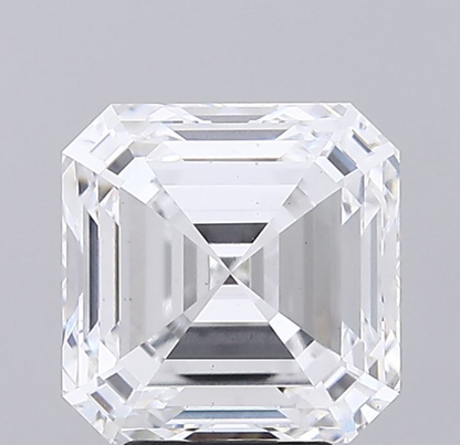 5 CT Square Emerald Cut Lab Grown Diamond IGI Certified