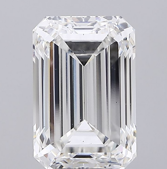 5 CT Emerald Cut Lab Grown Diamond IGI Certified