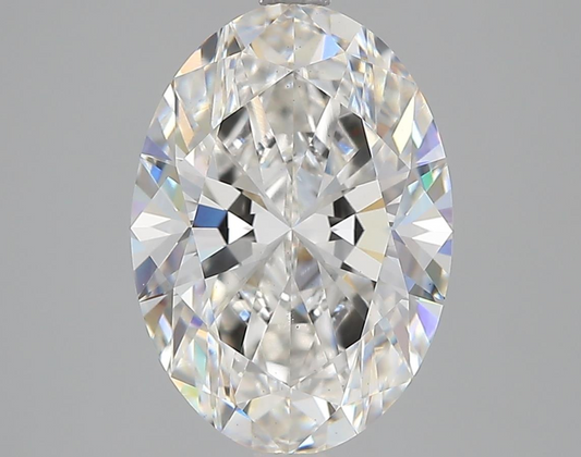 4 CT Oval Cut Lab-Grown Diamond IGI Certified