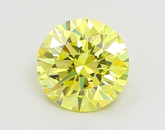 1.04 CT Fancy Yellow Lab-Grown Diamond IGI Certified