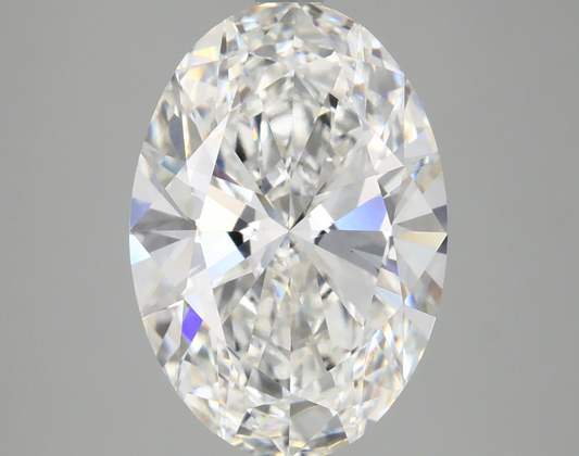 4 CT Oval Cut Lab-Grown Diamond IGI Certified