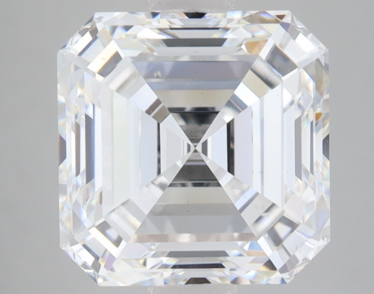 5 CT Square Emerald Cut Lab Grown Diamond IGI Certified