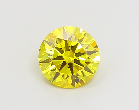 1.07 CT Fancy Yellow Lab-Grown Diamond IGI Certified