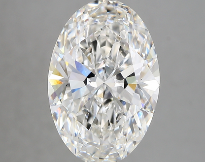 4 CT Oval Cut Lab-Grown Diamond IGI Certified