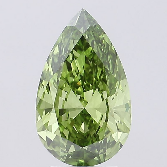 3 CT Pear Cut Lab Grown Diamond IGI Certified