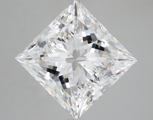 5 CT Princess Cut Lab Grown Diamond IGI Certified