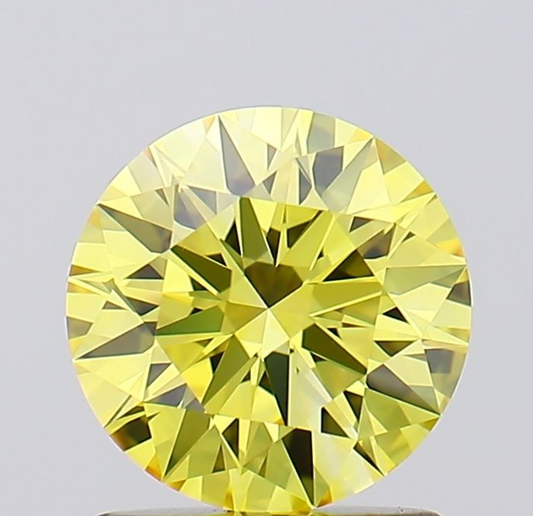 1  Carat Round Cut Lab Grown Diamond IGI Certified