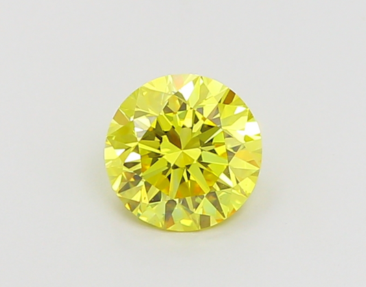 1.02 CT Fancy Yellow Lab-Grown Diamond IGI Certified