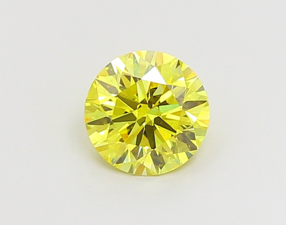 1.02 CT Fancy Yellow Lab-Grown Diamond IGI Certified