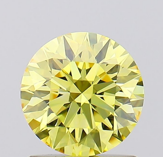 1  Carat Round Cut Lab Grown Diamond IGI Certified