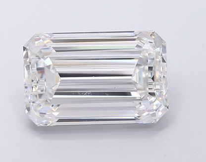 5 CT Emerald Cut Lab Grown Diamond IGI Certified
