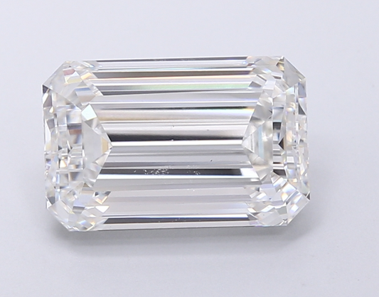 5 CT Emerald Cut Lab Grown Diamond IGI Certified