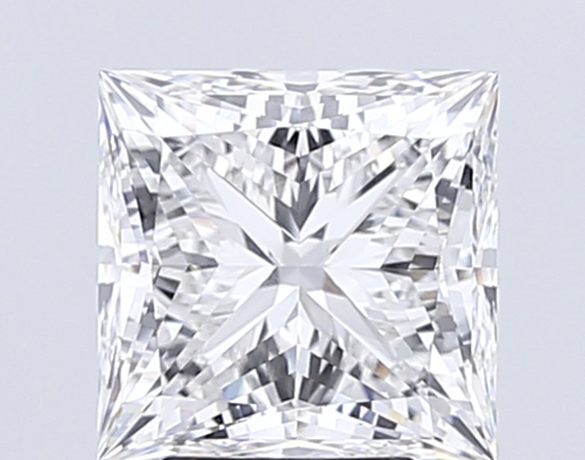 5 CT Princess Cut Lab Grown Diamond IGI Certified