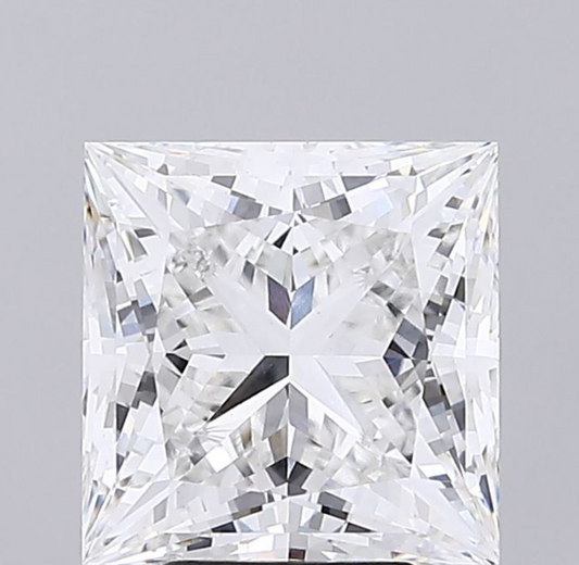 5 CT Princess Cut Lab Grown Diamond IGI Certified