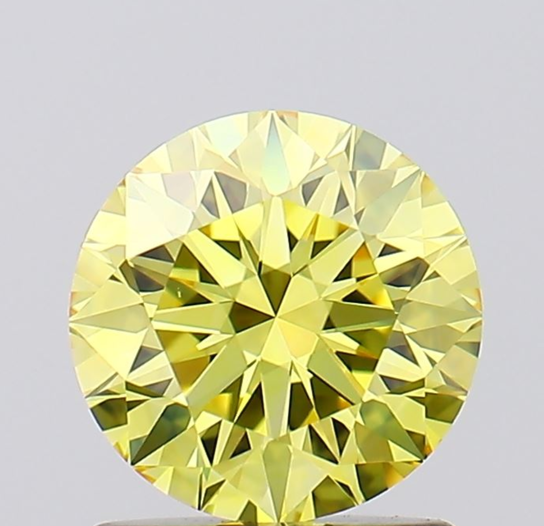 1  Carat Round Cut Lab Grown Diamond IGI Certified