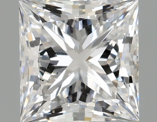 1  Carat Princess Cut Lab Grown Diamond IGI Certified