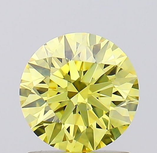 1  Carat Round Cut Lab Grown Diamond IGI Certified