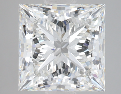 5 CT Princess Cut Lab Grown Diamond IGI Certified