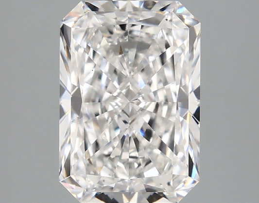2 CT Radiant Cut Lab Grown Diamond IGI Certified