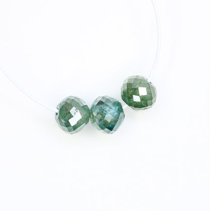 Real Treated Diamond Beads for Necklace and Bracelet | Authentic Gemstone Jewelry | Sparkling Diamond Strands | Unique DIY Jewelry Supplies