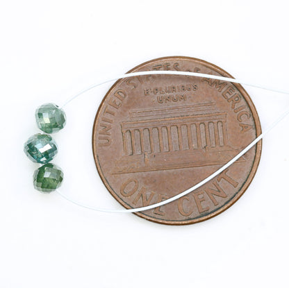 Real Treated Diamond Beads for Necklace and Bracelet | Authentic Gemstone Jewelry | Sparkling Diamond Strands | Unique DIY Jewelry Supplies